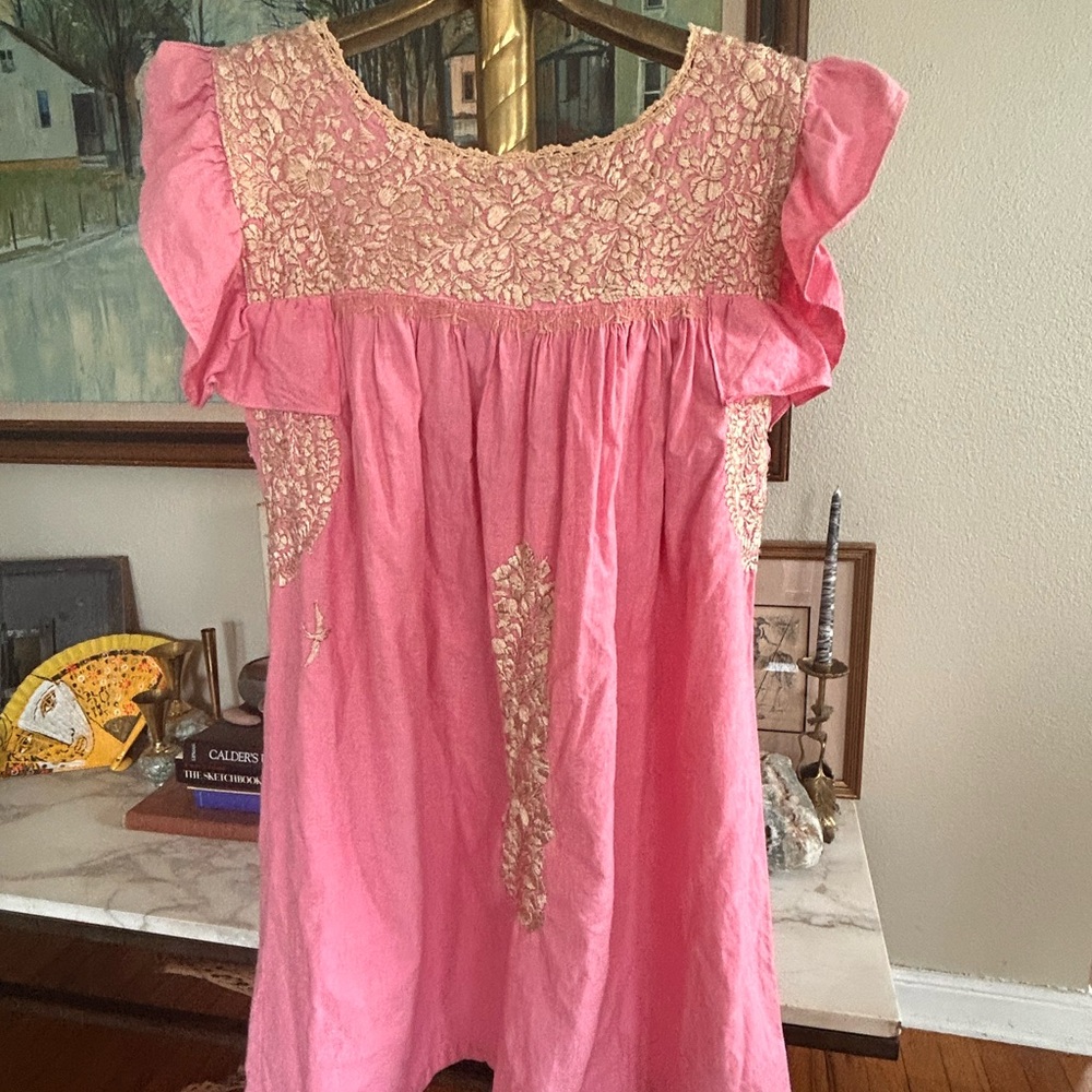 💗✨Mi Golondrina Soledad Embroidered Dress